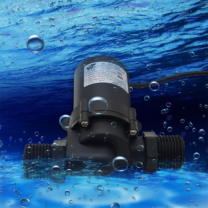 Water Pump Solar DC 12V 24V Water Circulation Pump Brushless Motor Water Pump