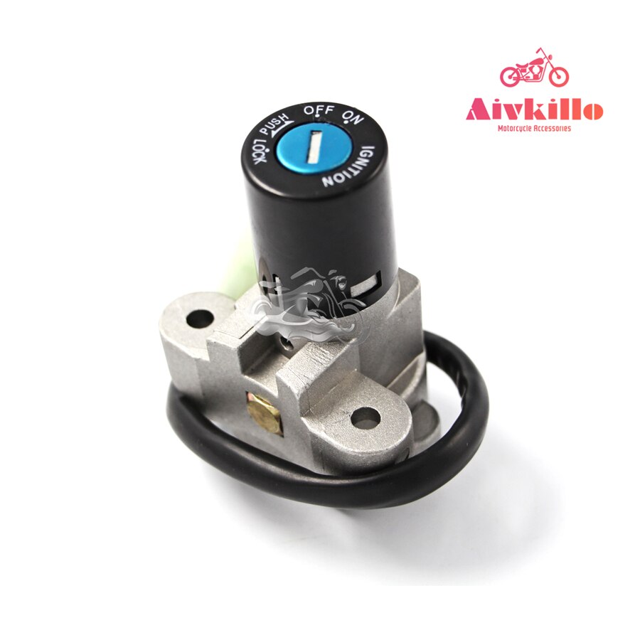 Contactslotset Gas Cap Cover Seat Lock Key Set Past Suzuki RF400/600 RF900 GK78 GSF400/600 RGV125/250 GSX250/400 GS500 GT250R