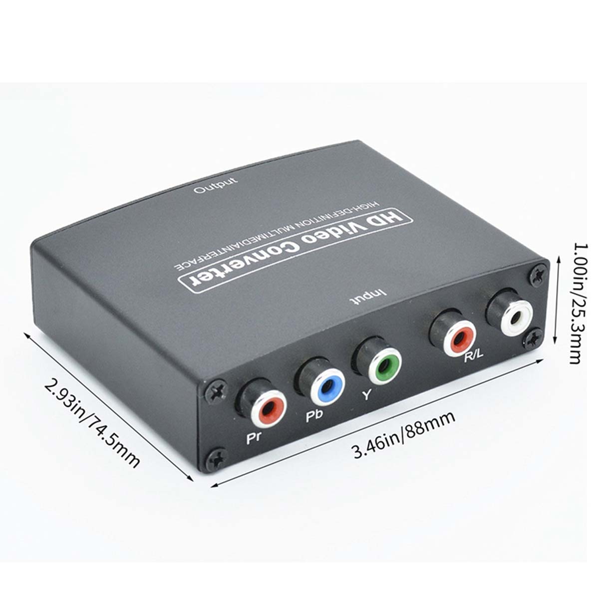 Convertidor de componente de Ypbpr a HDMI, Compatible con HD, L/Raudio a HDMI