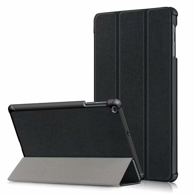 Case for Samsung Galaxy Tab A SM-T510 SM-T515 T510 T515 Tablet case cover stand for Tab 10,1 tablet: Black