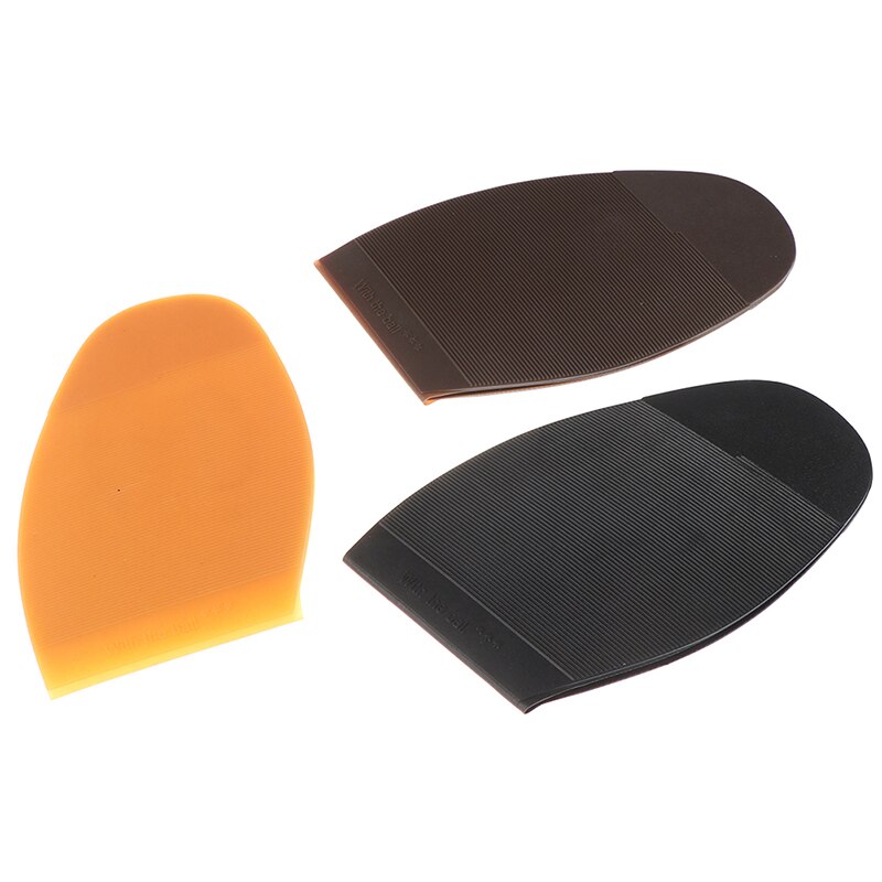 1 Paar Man Vrouwen Diy Stick-Up Schoen Protector Voorvoet Pad Anti-Slip Slijtvast Rubber Schoenen Reparatie zool Buitenzolen Voor Schoenen