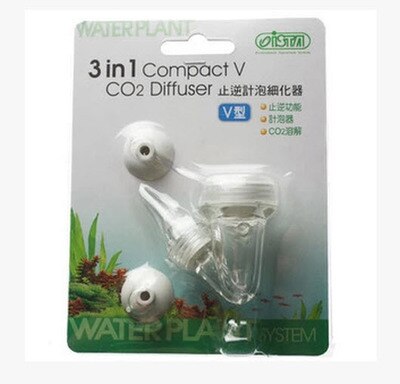 Sistema generador de CO2 para acuario, pecera de accesorio para D-501, Kit de equipo de CO2, difusor para tanque de plantas, verde/azul, DIY,: 3 in 1 Diffuser