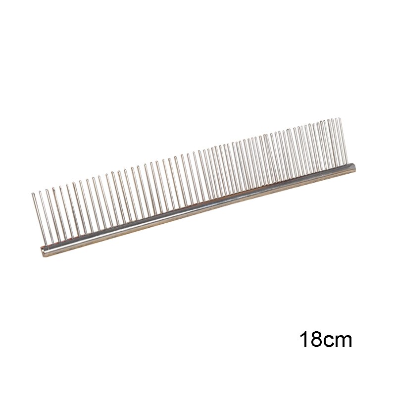 Hoopet Hond Pet Grooming Schaar Kam Voor Honden Ronde Tips Voor Eye Oor Neus Hair Cut Kat Bursh Kam: Comb