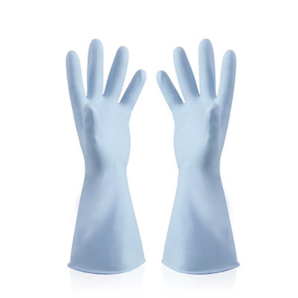 Kitchen Waterproof Rubber Gloves Latex Thin Section Durable Dishwashing Laundry Housework Cleaning Gloves