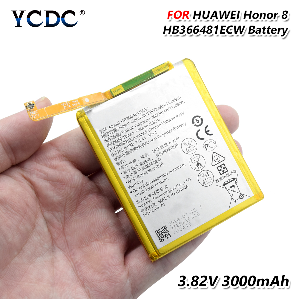 HB366481ECW Battery Honor 8 9 Lite Honor 5C Ascend P9 For Huawei P9 P10 Lite G9 Rechargeable li-ion Li-Po Lithium phone battery