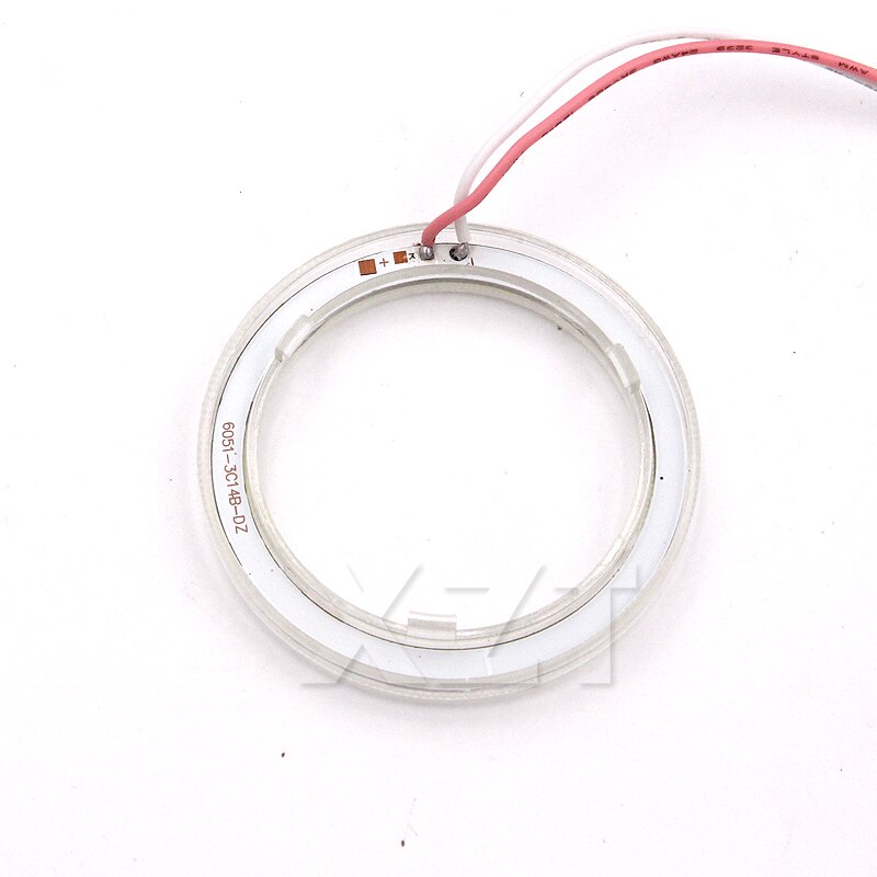 1pcs DC12V Daytime Running Round COB Angel Eyes Halo Car LED Light Ring Headlight Lamp 60/70/80/90/100/110/120mm