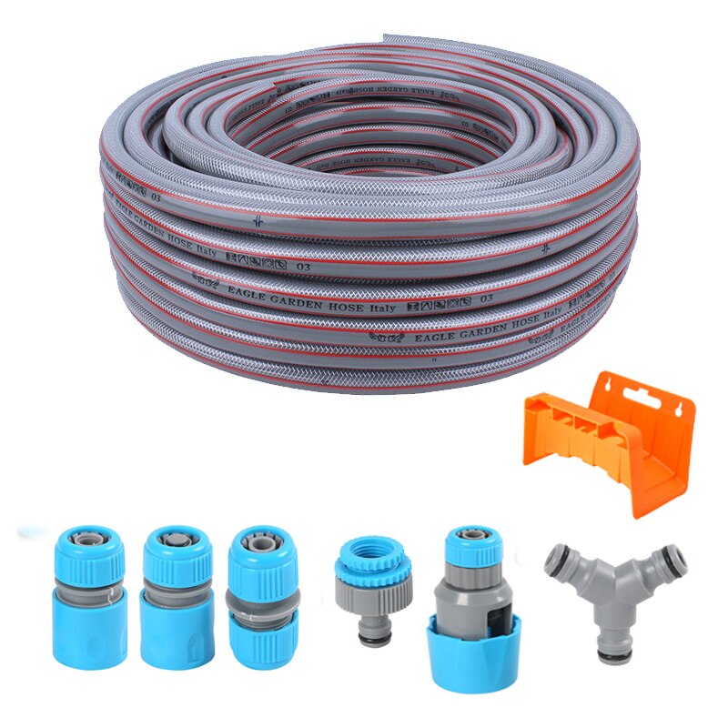 Tuin gazon irrigatiesysteem mist water sproeier slang sproeier kit: Slangenset