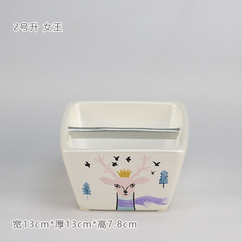 Caja de cerámica nórdica para guardar llaves, para sala de estar, restaurante, Control remoto, objetos pequeños, contenedor de almacenamiento multifuncional, decoración: C-S