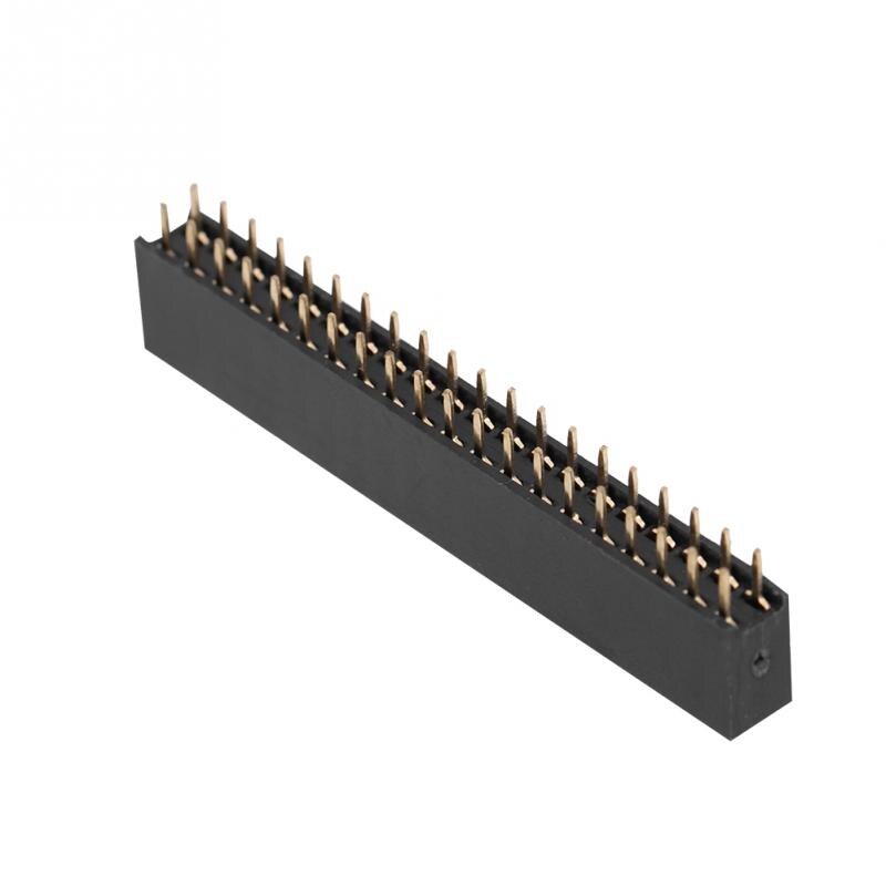 Lot De 3 Connecteurs 2x20 Broches Femelle 2.54 Mm Double Rangée – Idéal Pour Arduino, Raspberry Pi Et PCB