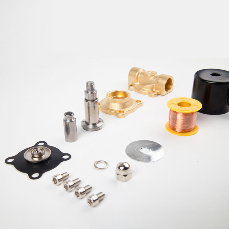 Elektrisk magnetventil 1/4 &quot; 3/8 &quot; 1/2 &quot; 3/4 &quot; 1 &quot;  dn8/10/15/20/25/50 normalt lukket pneumatisk for vandolie luft 12v 24v 220v 110v