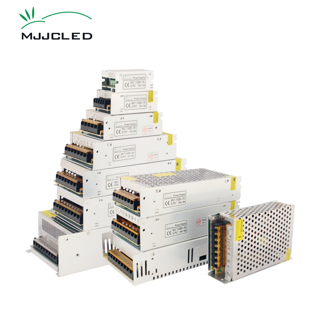 24 v Netzteil 12 Volt 24 v 5A 10A 20A 24 Volt Transformator 220 v 12 v Netzteil einheit 50A 60A LED-treiber für LED Streifen Band