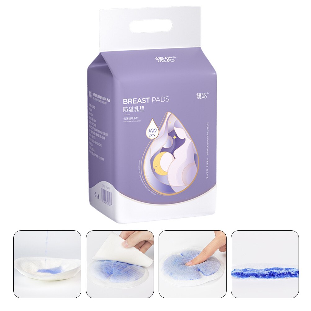 100 Stuks Dunne Borst Kussen Anti-Lekkage Pad Wegwerp Anti-Overflow Mat: Default Title