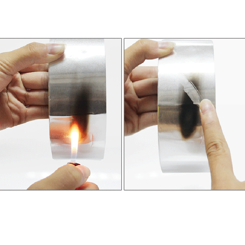 20m modstå brandsikker folietape aluminiumsforseglingskanal klæbemiddel termisk vandtæt varmeisolering højtemperaturbestandigt værktøj