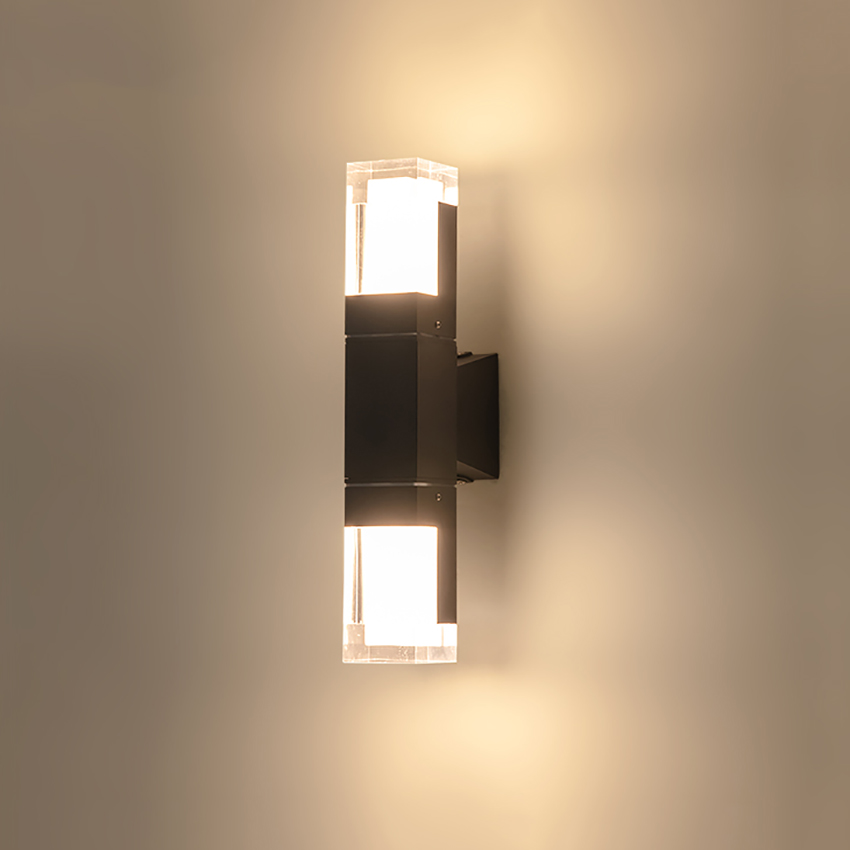 Led Waterdichte Wandlampen, Binnen-En Buitenlicht, Binnenplaats Veranda, Woonkamer, Gang, Slaapkamer Muur Schans,