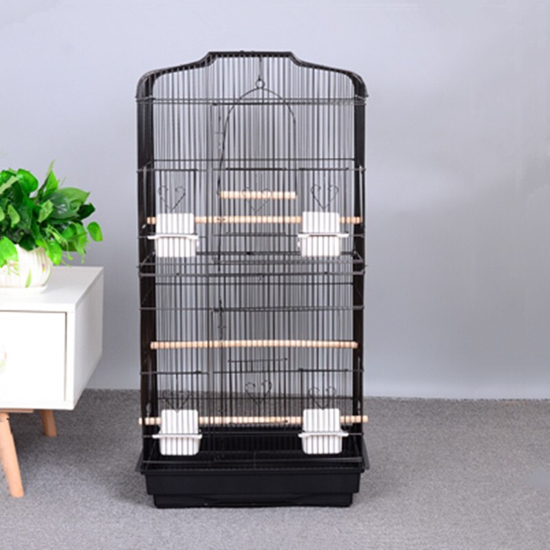 1 Pcs Parrot bird cage extra large luxury large peony gray parrot cage metal breeding gray parrot bird cage