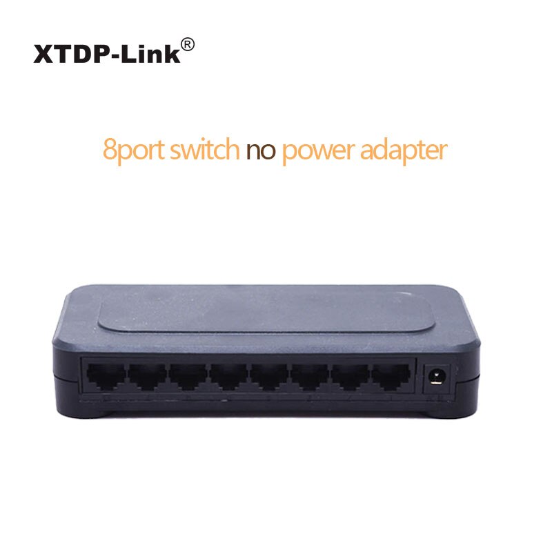 8 porte 10/100Mbps Rete Fast Ethernet Switch Hub Società di Supporto Del Computer Tablet PC Della Macchina Fotografica LED Screen Share dati: Only switch no power