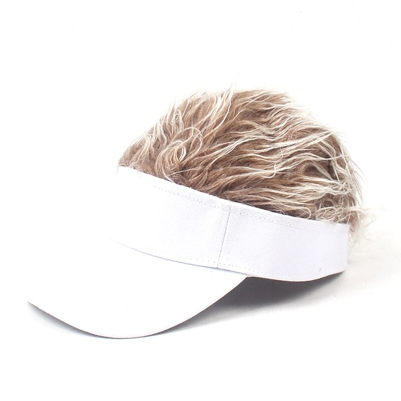 Tennis Baseball Cap Haar Krullen Pruik Natuurlijke Pruiken Natuurlijk Sluit Synthetische Hoed Pruik Verstelbare Unisex Voor Outdoor Sport: BWC