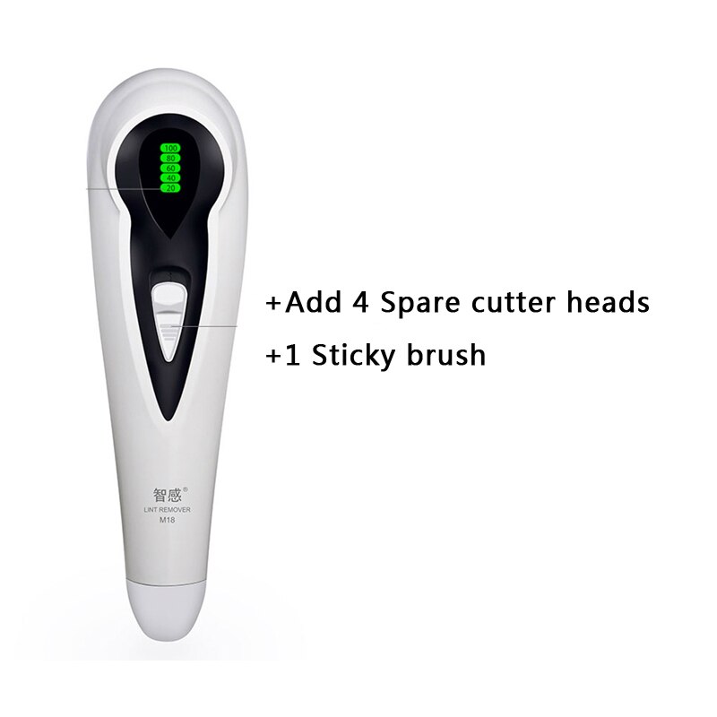LCD Display Draagbare Lint Remover Haarbal Trimmer Trui Remover Elektrische Doek Reinigingsmachine Epilator Stof Roller Scheerapparaat: D