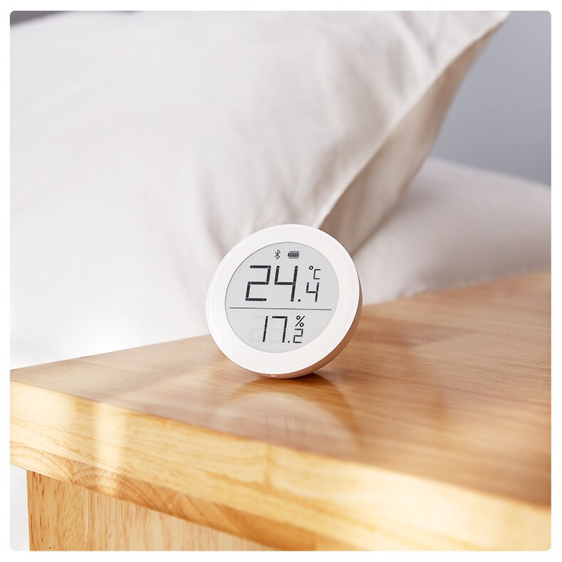 Xiaomi cleargrass qingping bluetooth termometer hygrometer temperatur och luftfuktighet sensor stöd för apple siri och homekit
