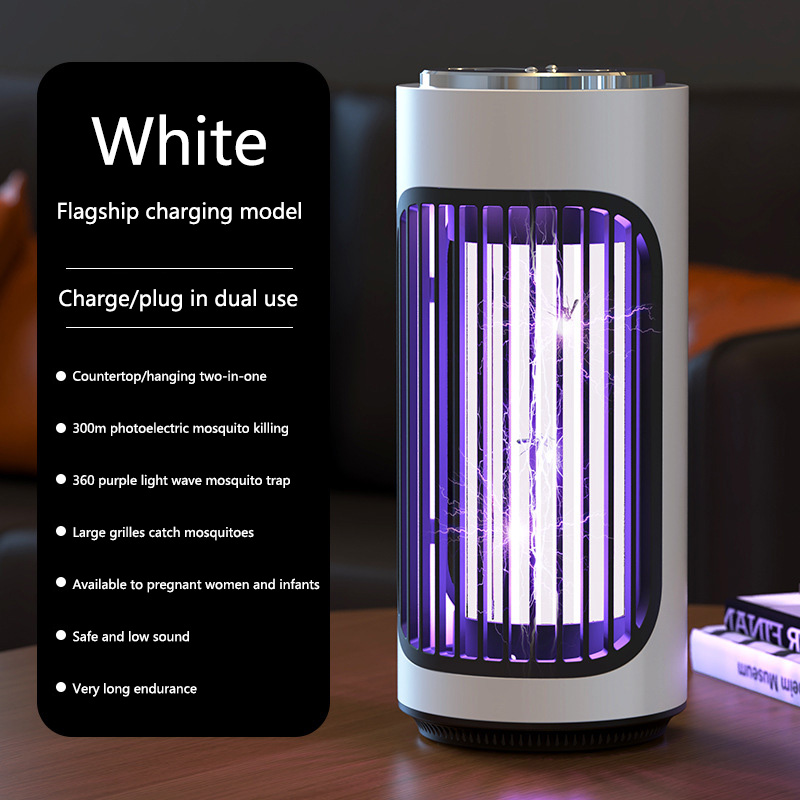 Xiaomi Mosquito Killing Light fotocatalizador descarga eléctrica Mosquito Killer para dormitorio sala de estar escritorio montado en la pared: Rojo, verde y azul