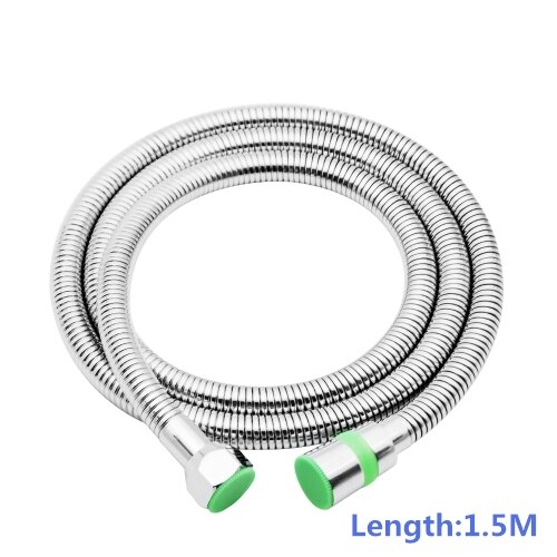 Five Function Adjustable Shower Head ABS Chrome Bathroom Bath Shower Water Saving High Pressure Round Shape Handheld Hose Nozzle: plumbing hose