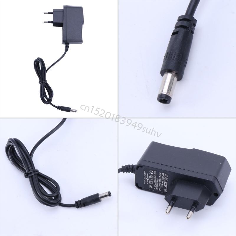 EU Plug 1000mA 12V 1A AC for DC Plugtop Power Adapter Supply Q81E