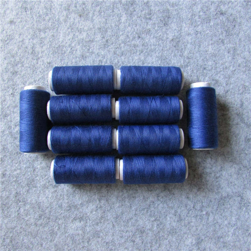 embroidery thread sewing machine thread clothing accessory 20 kind of colour select 100 yard 10pcs sell: royalblue