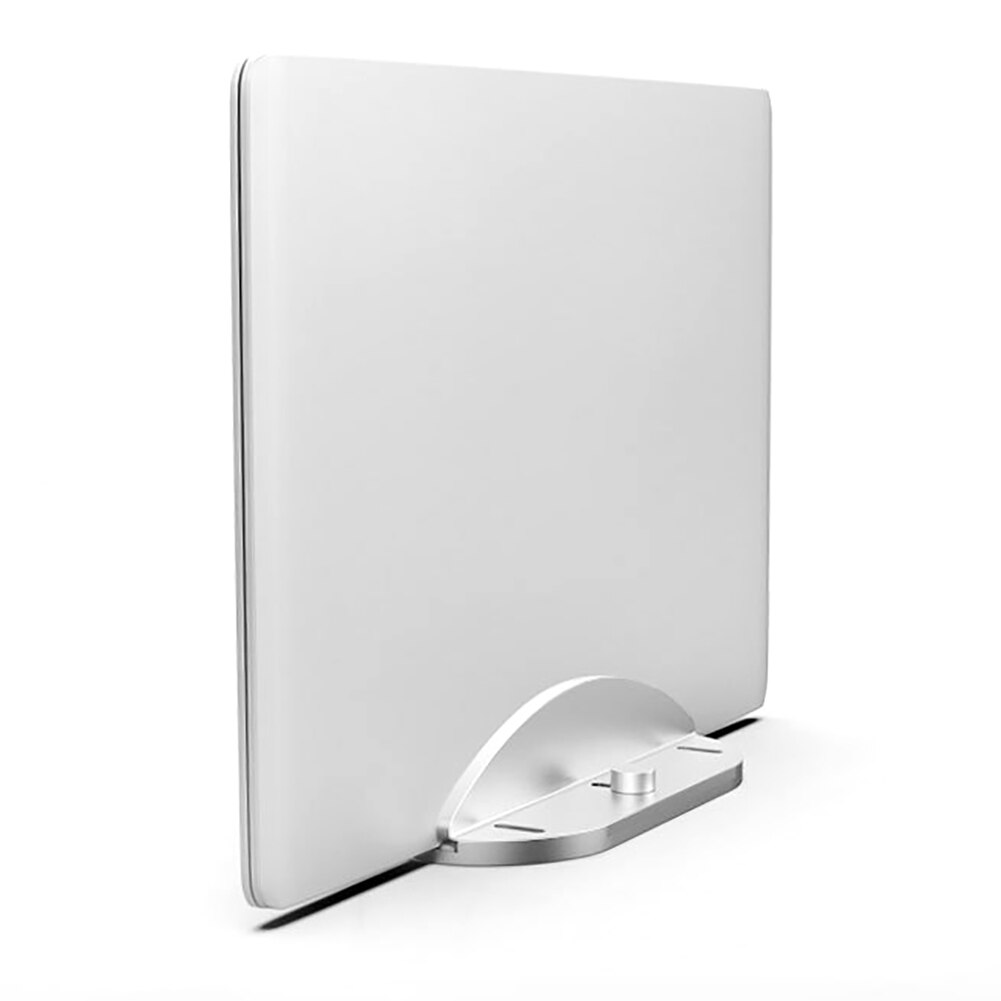 Aluminum Space-Saving Vertical Laptop Stand Double Desktop Stand Holder With Adjustable Dock Mounts For Book Accessories
