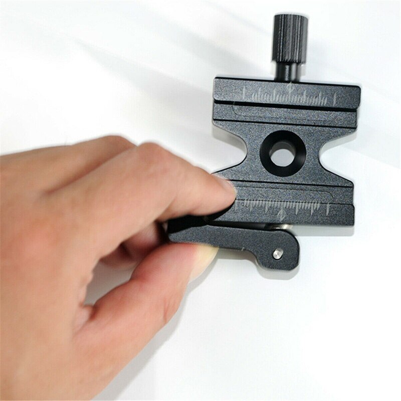 CL-50LS Quick Release Clamp with Adjustable Lever 1/4-3/8 Inch Screw Hole for Arca Swiss DOM668