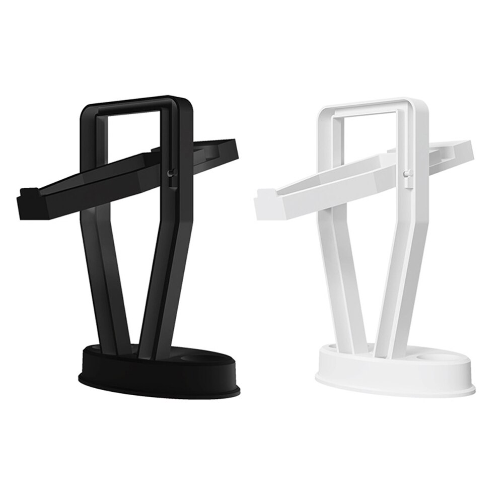 Vr-brillen-station mit led-anzeigeständer für oculus quest 2 headset, controller und helm – aufbewahrungsstation und zubehör