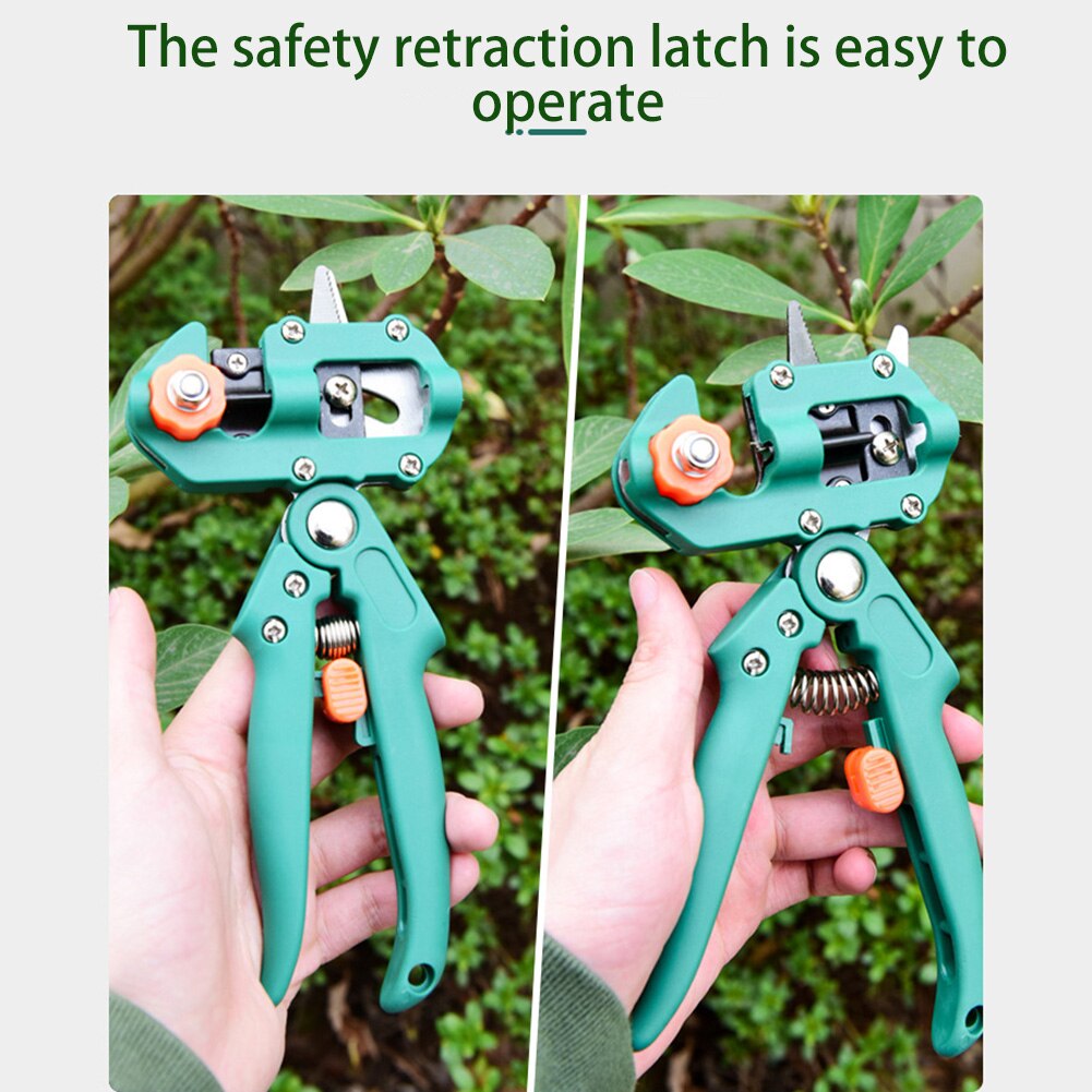Garden Tools Farming Pruning Shears Grafting Scissor Fruit Tree Vaccination Secateurs Pruning Cutting Knife