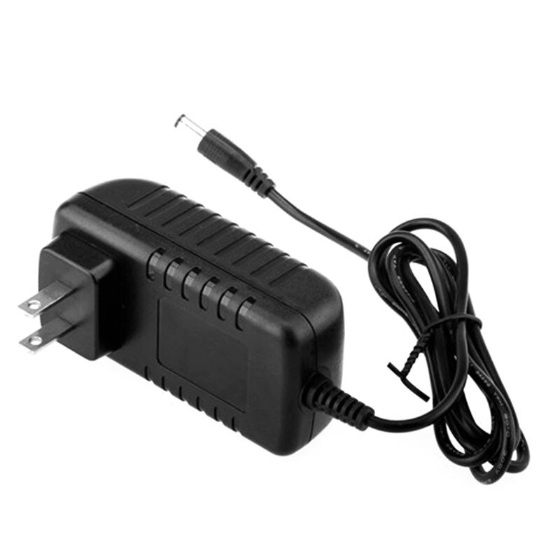 Dc 24v 2a strømforsyning adapter oplader 36w us/eu stik  ac 100-240v til uv led lys lampe negletørrer