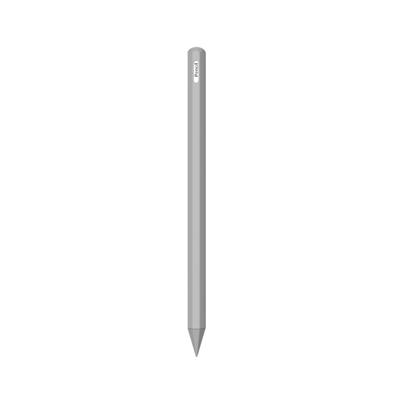 Custodia in Silicone per Apple Pencil custodia protettiva di seconda generazione custodia protettiva per ipad 2 Grip per ipad Pro 11 12.9 pollici 2018: GRAY