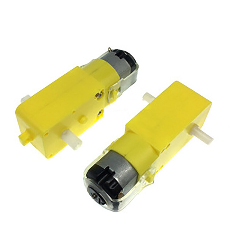 2pc TT Motor 130motor Smart Car Robot Gear Motor for Arduino DC3V-6V DC Gear Motor Intelligent Car Chassis Interference