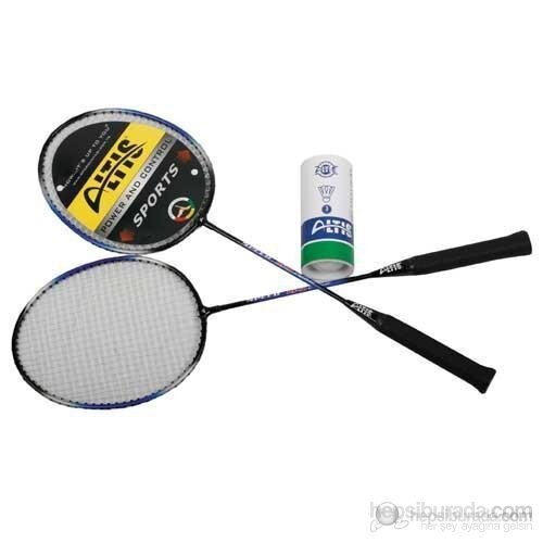 Pro Badminton Raket Set ( 3 Adet Top + Çantalı)