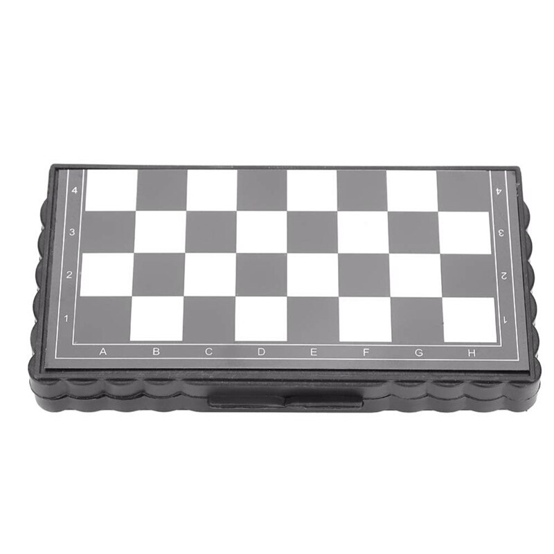 5x5 Inch Chess Portable Plastic Folding Board With netic Chess Game Mini Chess Set Puzzle Party Family Event