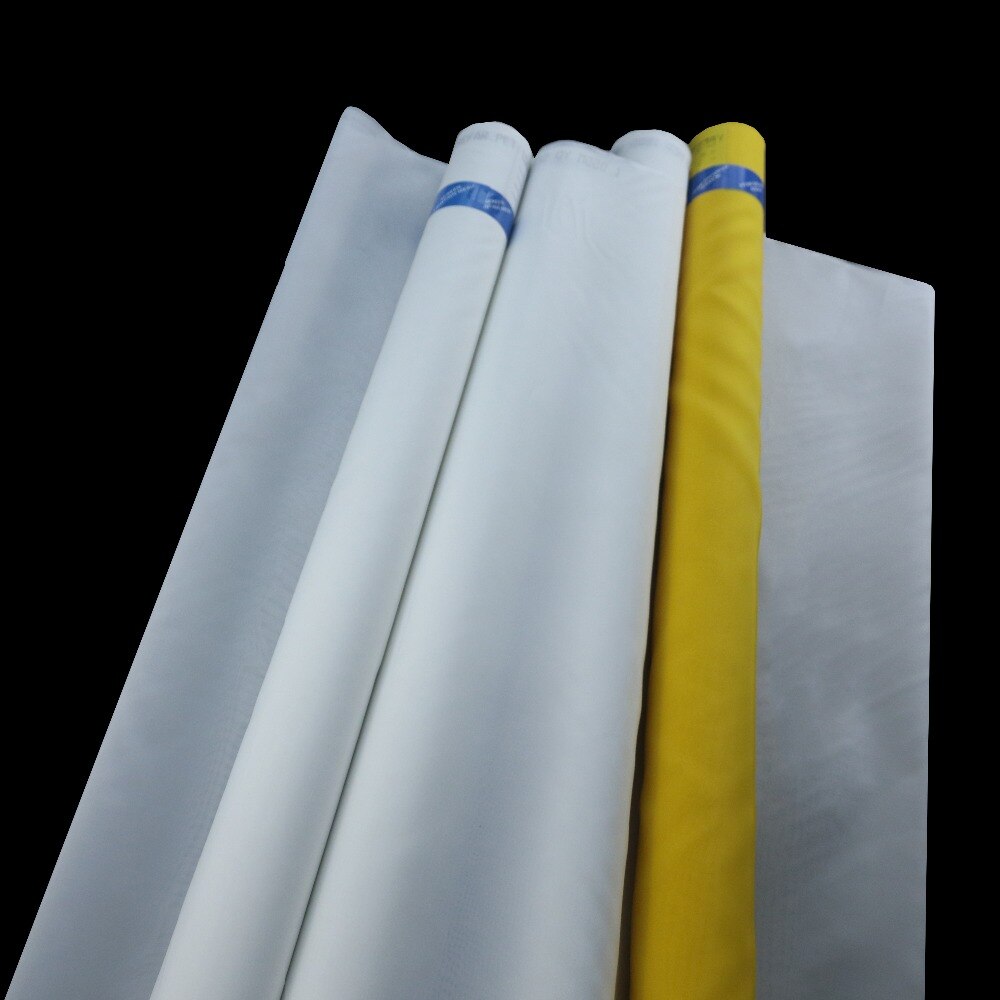 165T 420Mesh 31UM Yellow 1Meter Polyester screen printing mesh stencil fabric
