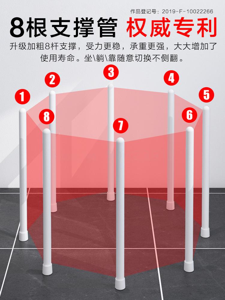 Tonneau de bain pliable pour adultes, tonneau de bain épais, pour l'ensemble du corps, artefact de bain et de bain