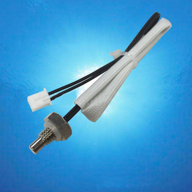 NTC 10K Thermistor Temperature Sensor Resistance Value 50K B Value R25/50 M6 Thread Probe Cable Waterproof