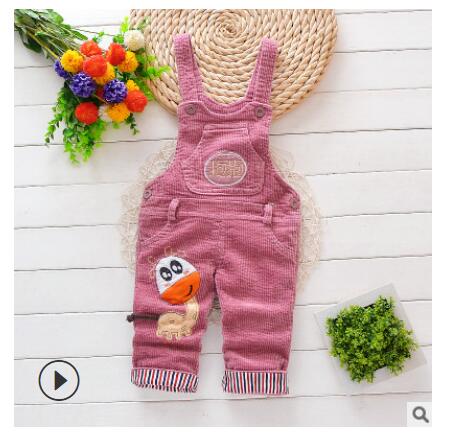 Pantalons de bébé coréen pouvant être ouverts | Entrejambe, pantalons de cowboy, chapeaux pour hommes et filles, , adapté pour 0-2 yea,: Rose / 3T