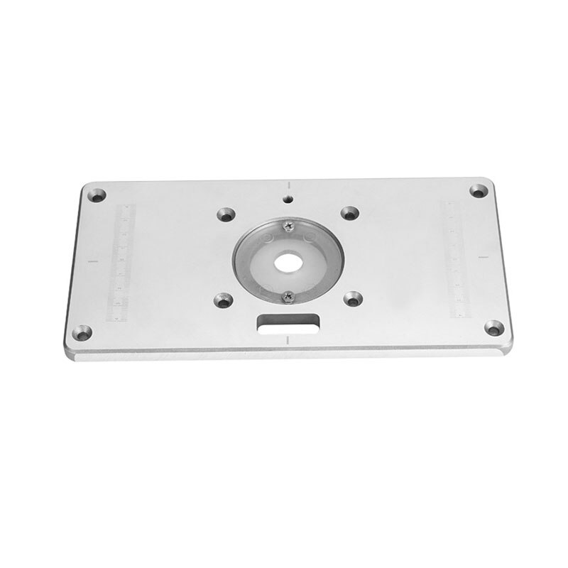 Router Table Insert Plate,Woodworking Router Templates, Trimming Machine Flip Board for Woodworking Benches Router Table Plate: Default Title