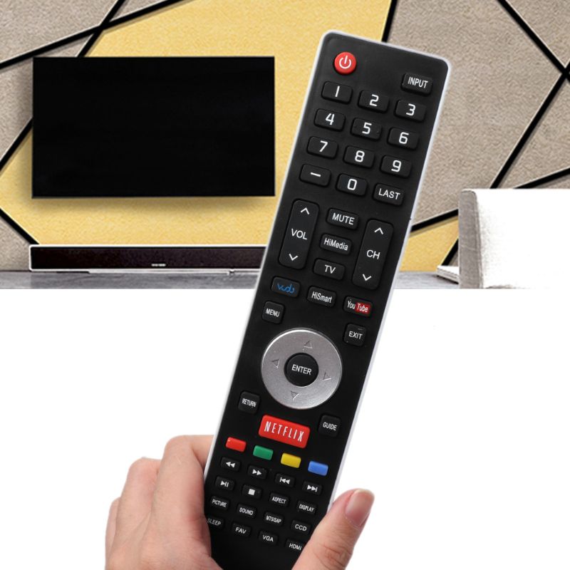 Universell Fjernkontroll for Hisense TV EN-33926A EN-33925A LCD LED RF 433MHz