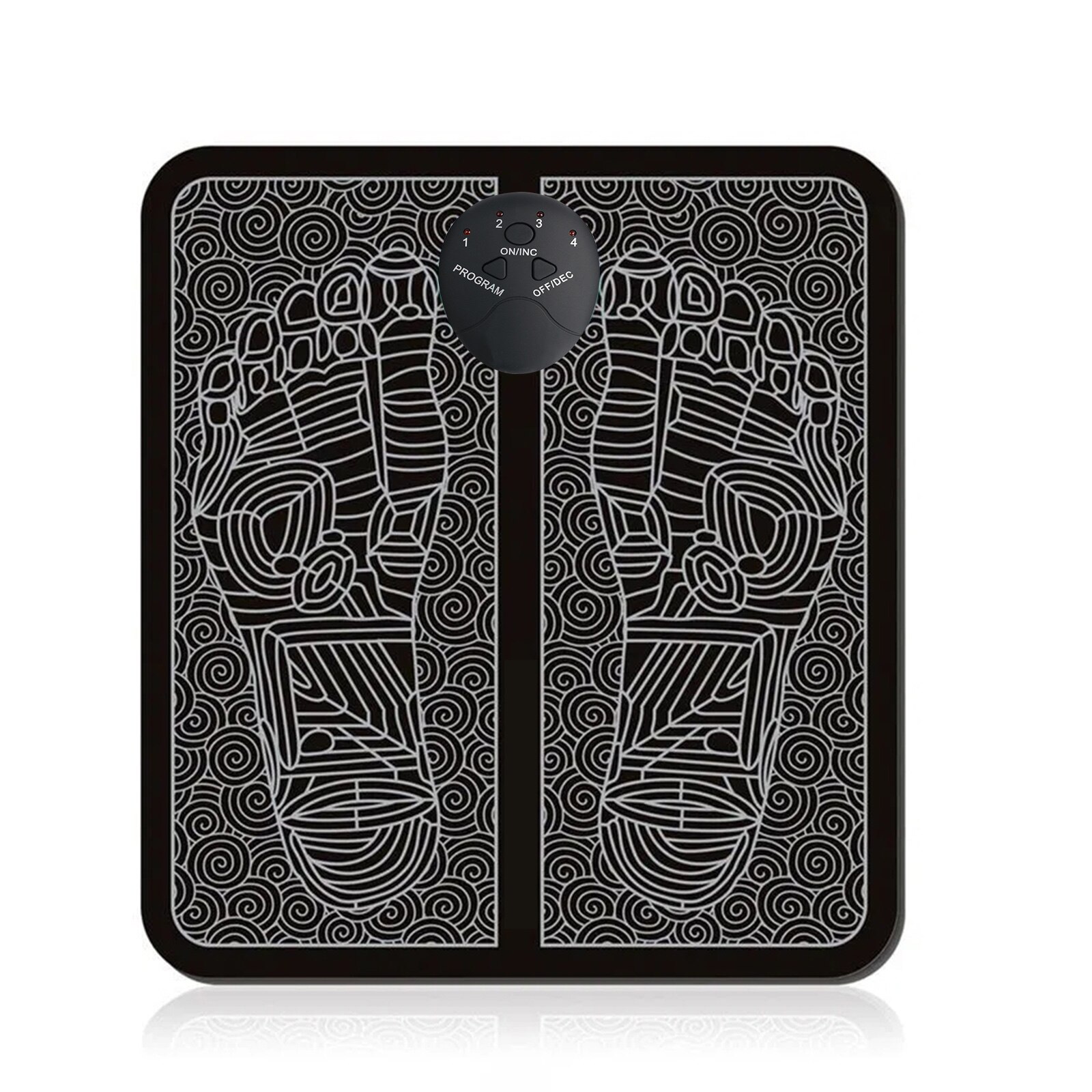 Nieuwe ems beenvervorming usb voetmassage apparaat draadloze afstandsbediening massagekussen huishoudelijke xsd 88: A