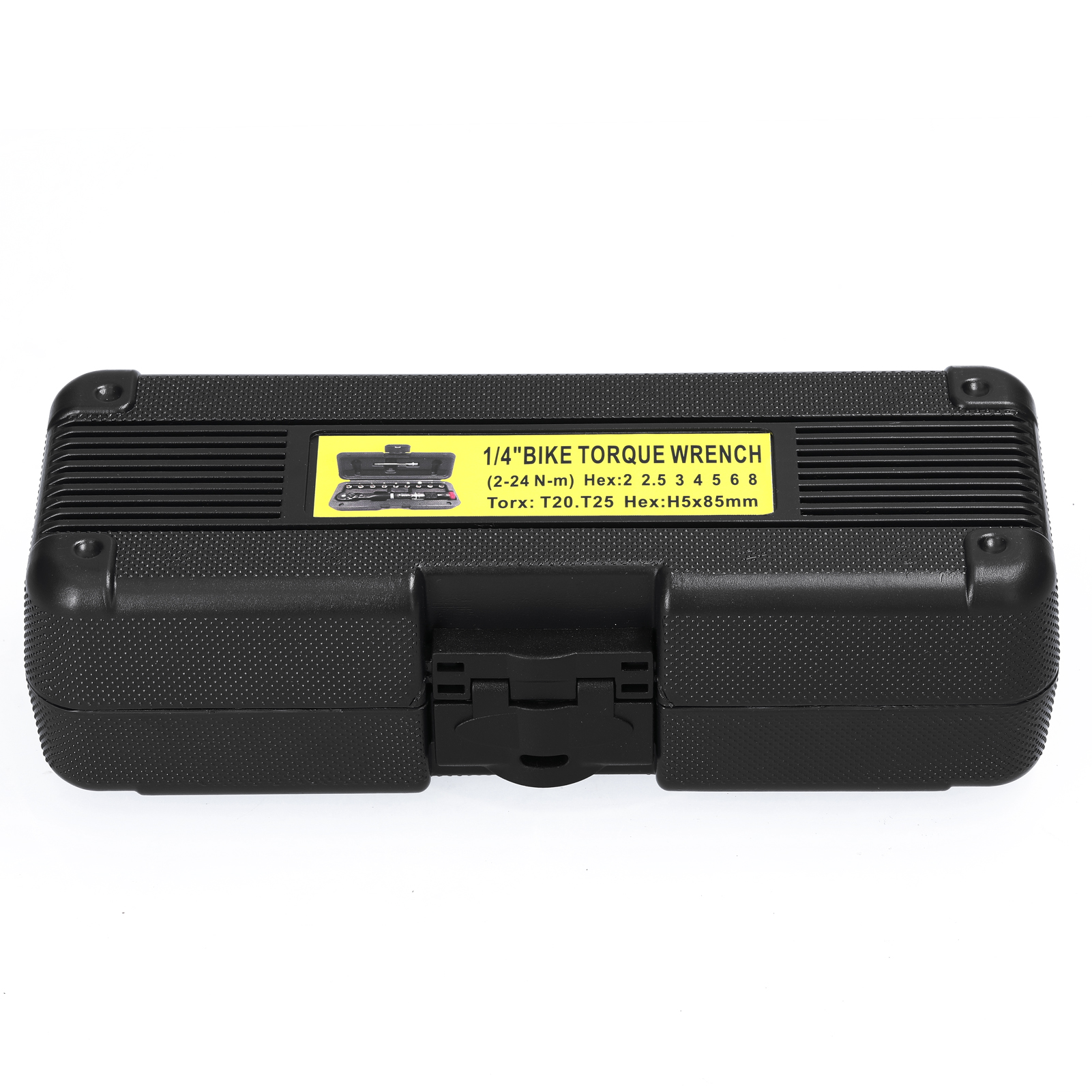 11PCS 2~24Nm 1/4 Inch Preset Torque Wrench Bits Set Mini Adjustable Torque Wrench Window Torque Value Display Quick Release