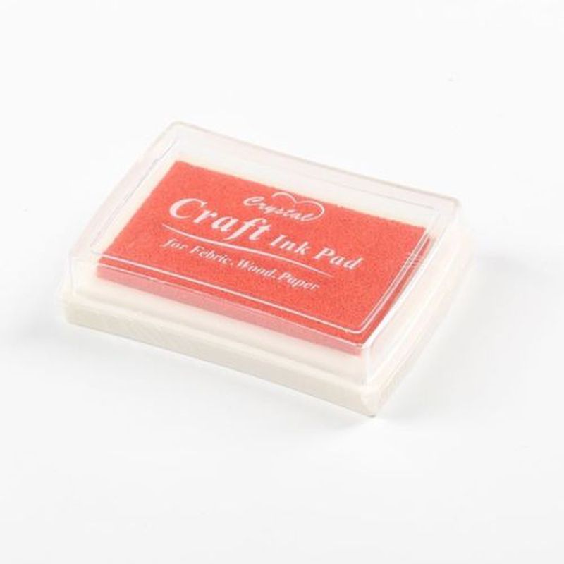 DIY Craft Scrapbooking Stamp Ink Pad Water-Soluble Stamp Pad for Rubber Finger Paint Toy Accessories