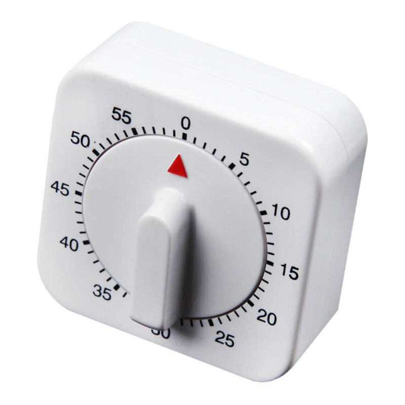 Cooking Timer Dial 60-Minute Mechanical Timer Reminder Counting Count Down Alarm Clock for Kitchen Clock Mechanism Set