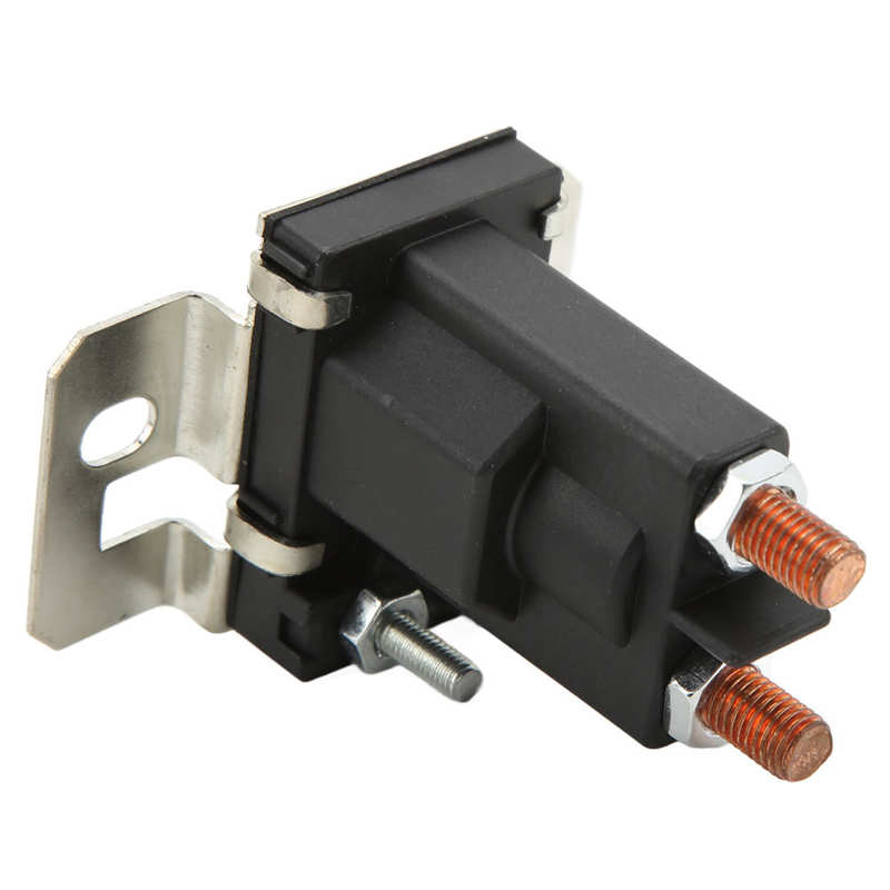 Car Starter Relay Waterproof 500A Car Start Contactor 12V for Automobiles