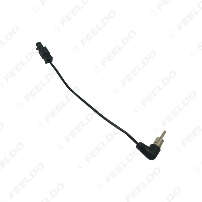 Feeldo bilradio lydinstallasjon fm/am antenneadapter for volkswagen/ford/gm/peugeot/renault stereo ledningskabel  #hq7148