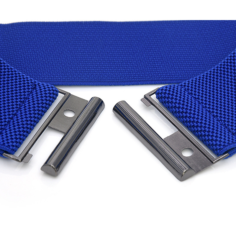 Henreda-Cinturón de vestir para mujer, cinturón de Cintura elástica ancha, accesorios de faja ancha elástica, corsé de cintura, hebilla de Metal,