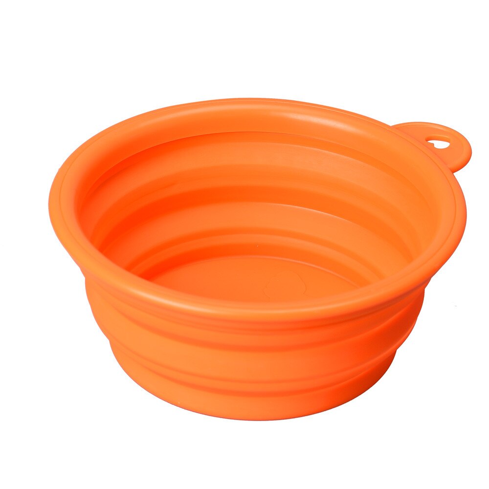 Cuenco plegable ecológico de silicona para perros, alimentador de agua y comida Gato, cuencos de alimentación portátil de viaje, contenedor de comida para cachorros #7: G
